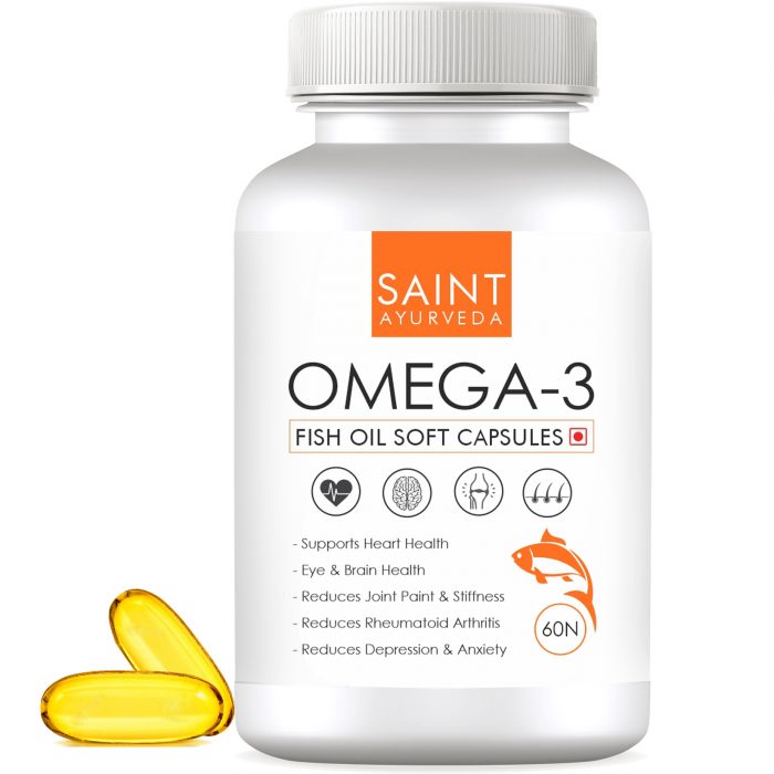 omega 3 fish oil softgel capsules